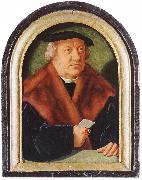 BRUYN, Barthel Portrait of Scholar Petrus von Clapis Sweden oil painting artist